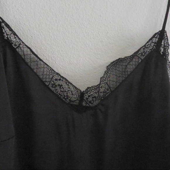 H&M Lace Silky Camisole Size: 8 - Picture 3 of 5
